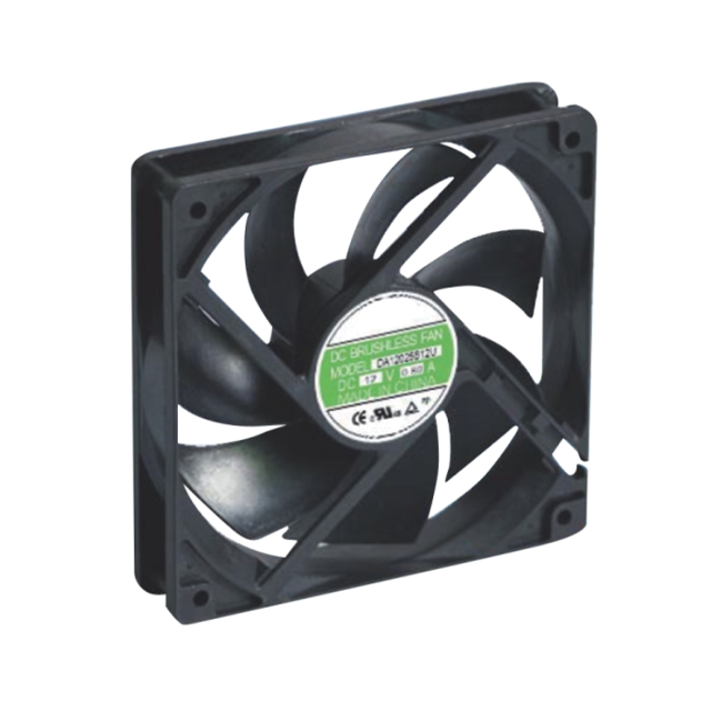 DC 12025 High-Airflow Quiet Cooling Fan