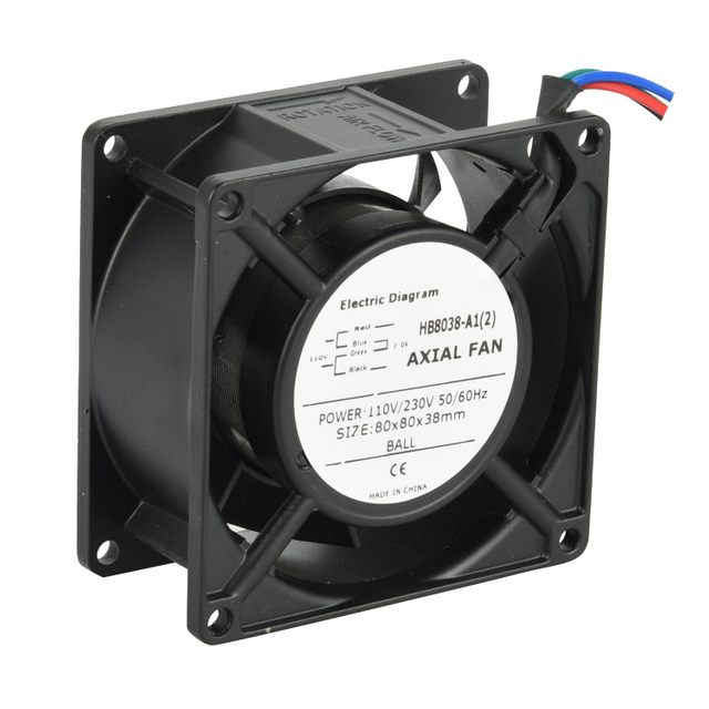 AC Dual Voltage 8038 Versatile Cooling Fan