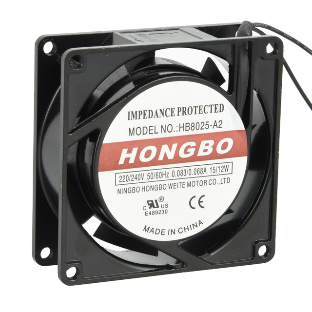 Efficient 80mm*80mm*25mm Design Compact Power AC 8025 Axial Cooling Fan